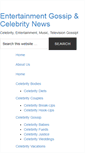 Mobile Screenshot of entertainmentgossip.com