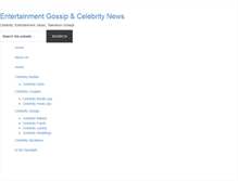 Tablet Screenshot of entertainmentgossip.com